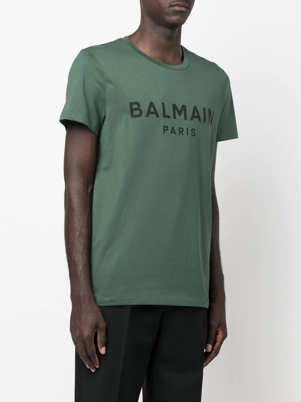 Balmain logo-print round-neck T-shirt