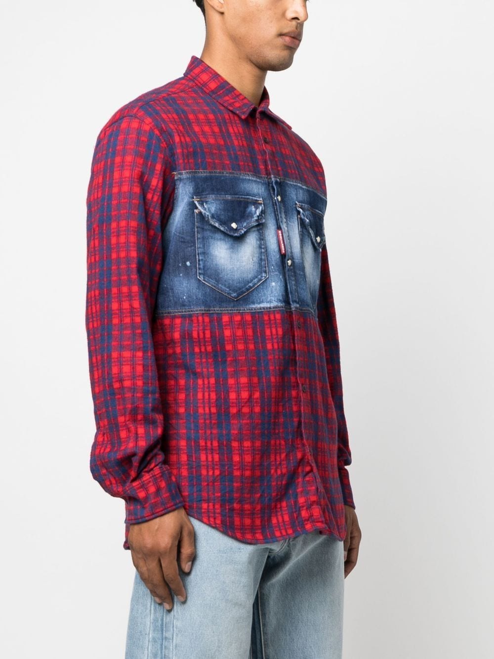 Dsquared2 Dan check-pattern long-sleeve shirt