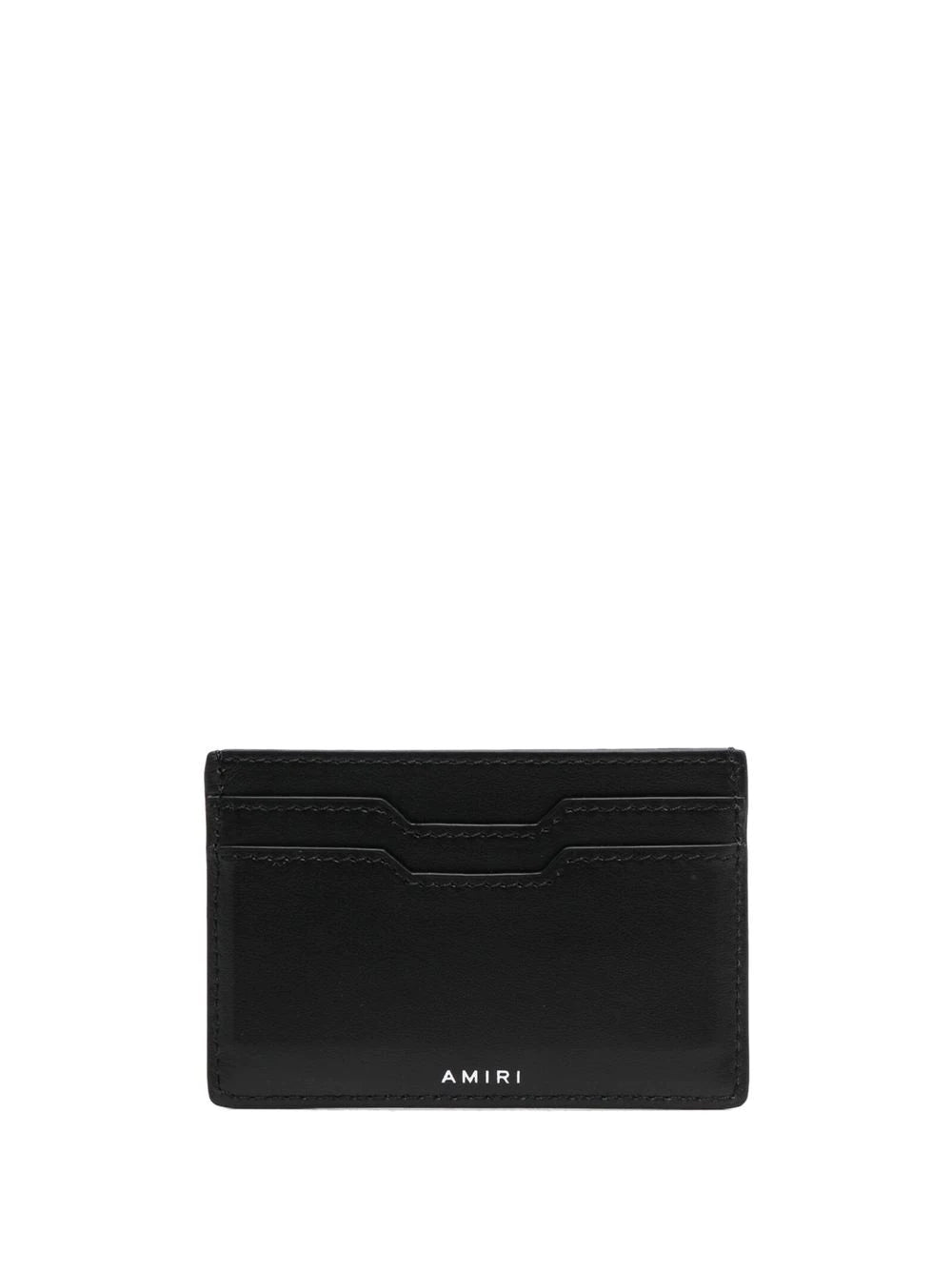 AMIRI  logo-print leather wallet