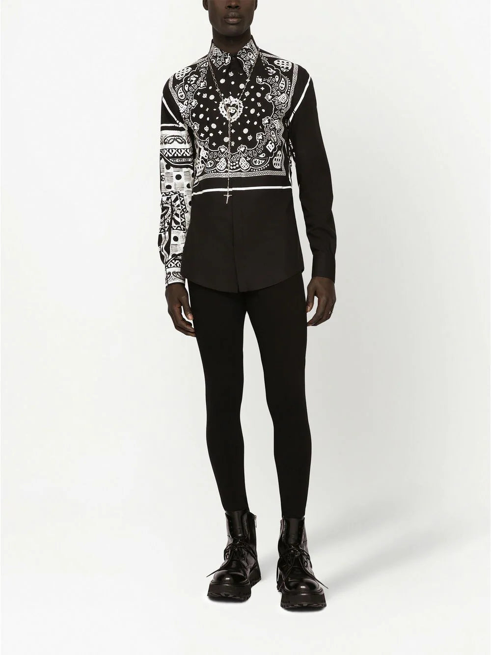 Dolce & gabbana bandana-print shirt