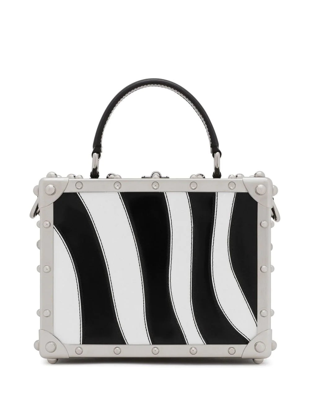 Dolce & gabbana Dolce Box zebra-print top-handle bag