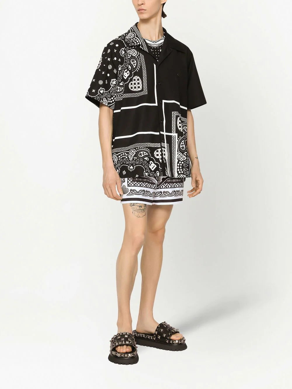 Dolce & gabbana bandana-print shirt