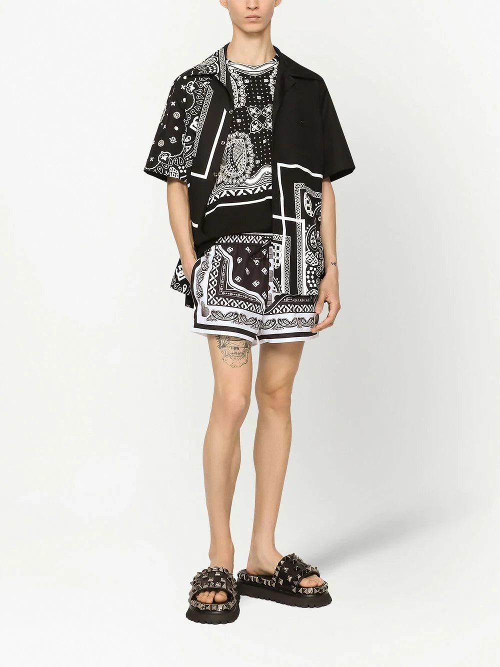 Dolce & gabbana bandana-print shirt