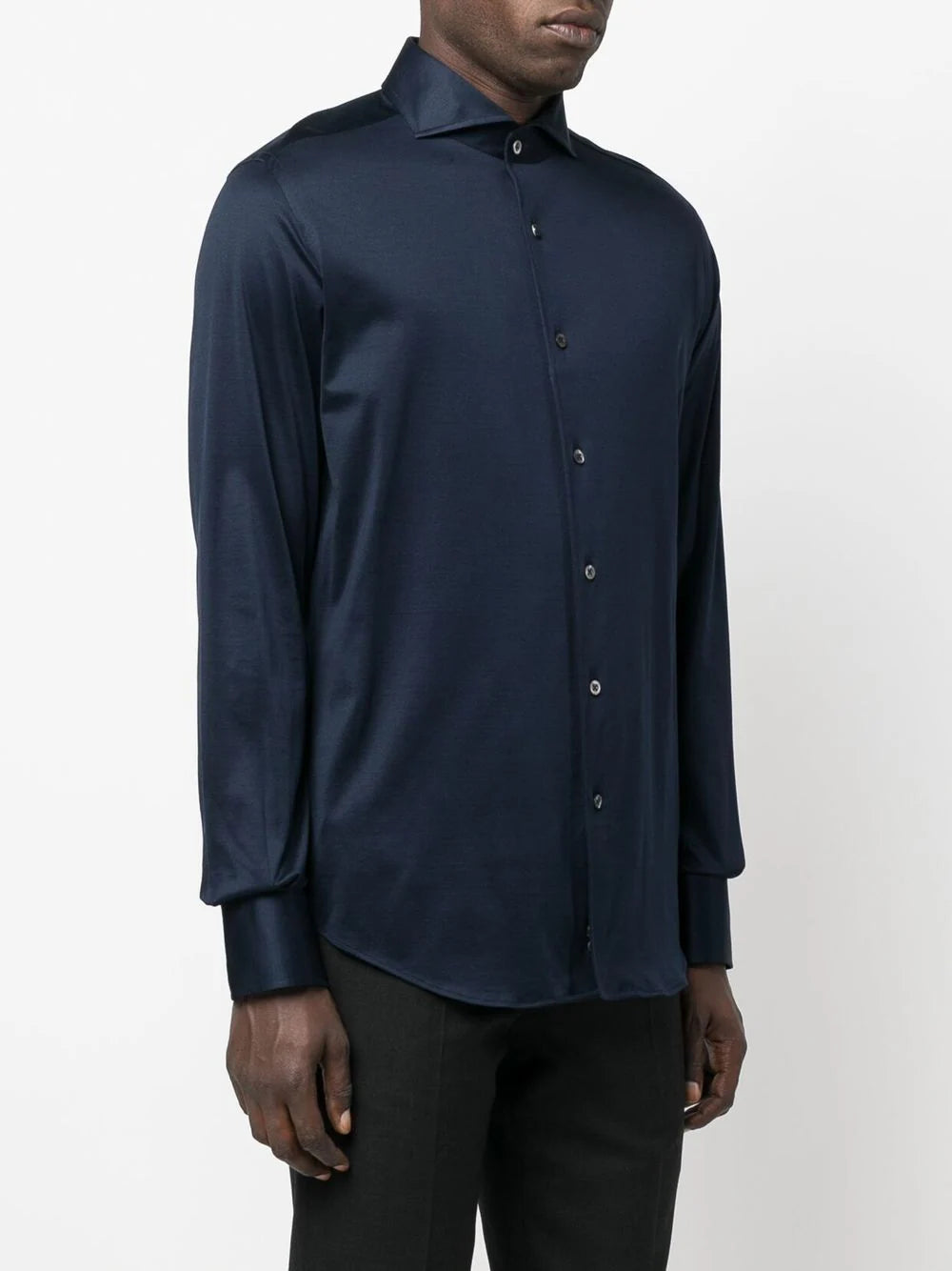 Canali  plain sport shirt