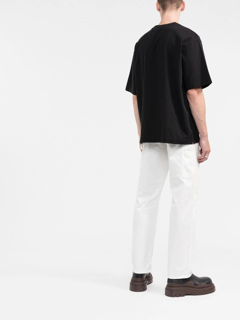 Off-white Spray Helvetica logo print T-shirt