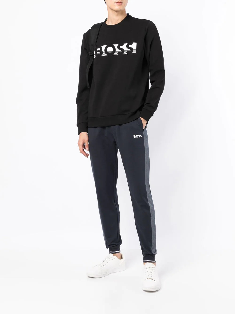 BOSS  logo-detail track pants