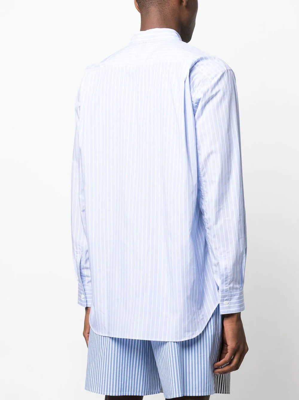 Comme Des Garçons striped button-up shirt