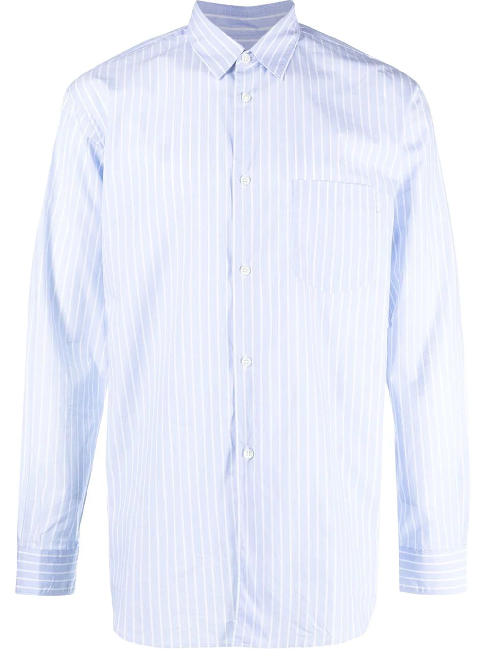 Comme Des Garçons striped button-up shirt