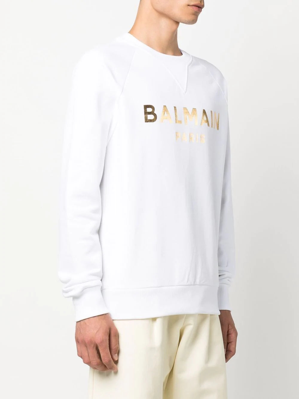 Balmain  logo-print sweatshirt
