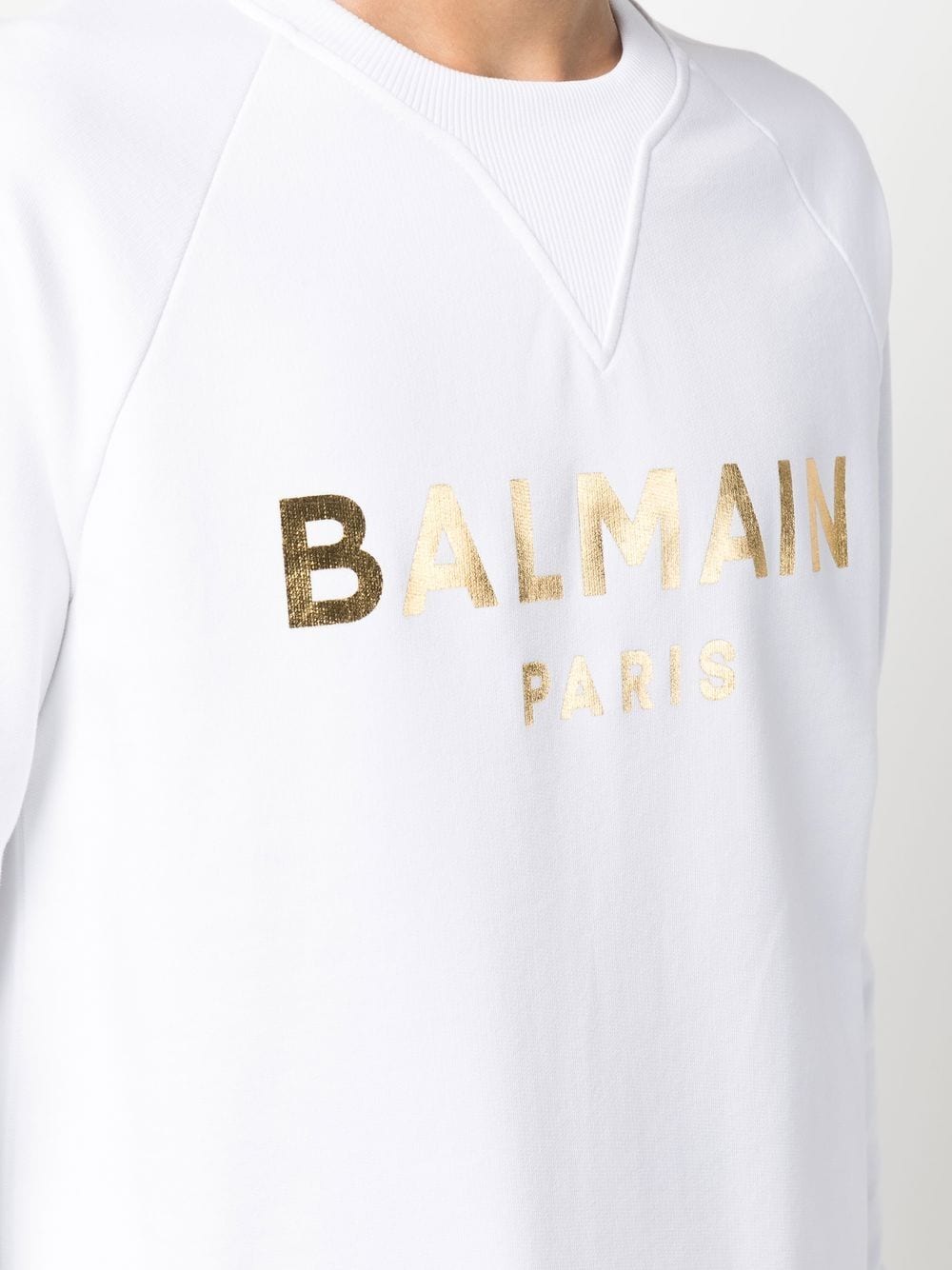 Balmain  logo-print sweatshirt