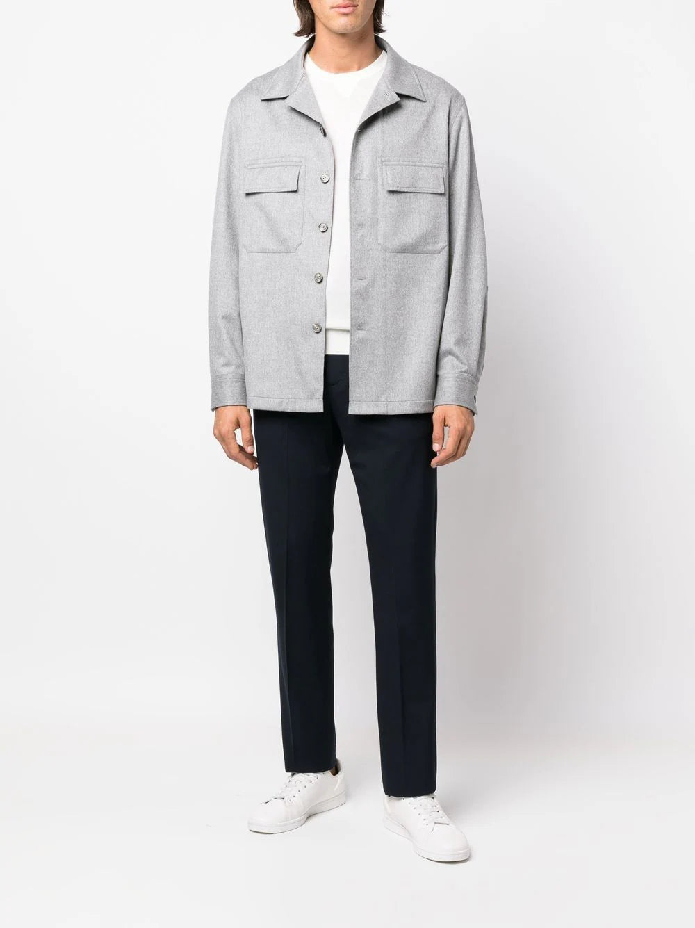 Zegna  Alba Oasi cashmere overshirt