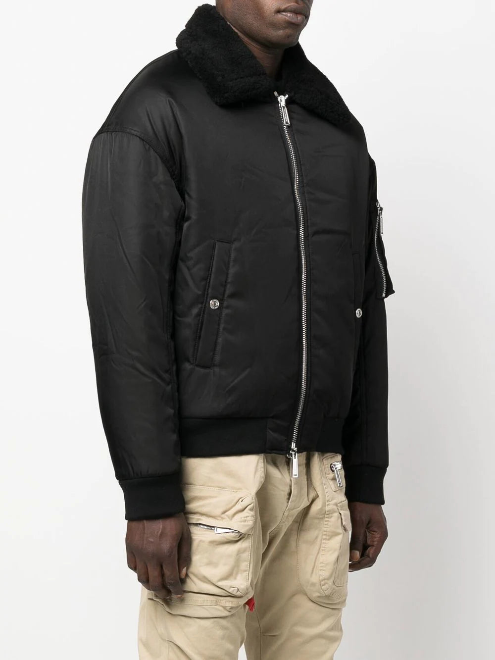 Dsquared2  logo-print bomber jacket
