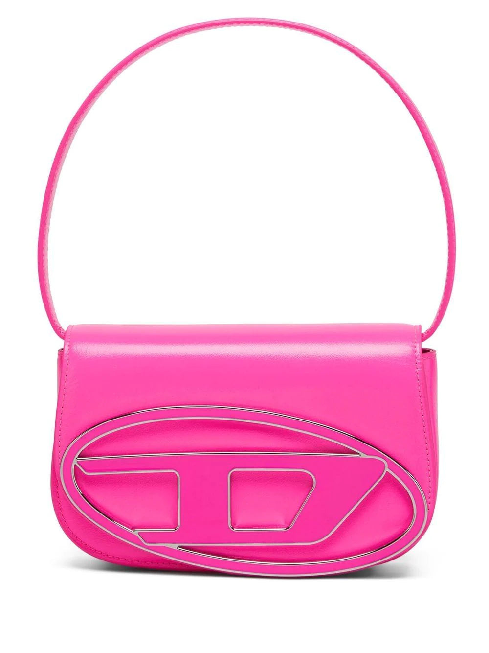 Diesel logo-plaque shoulder bag