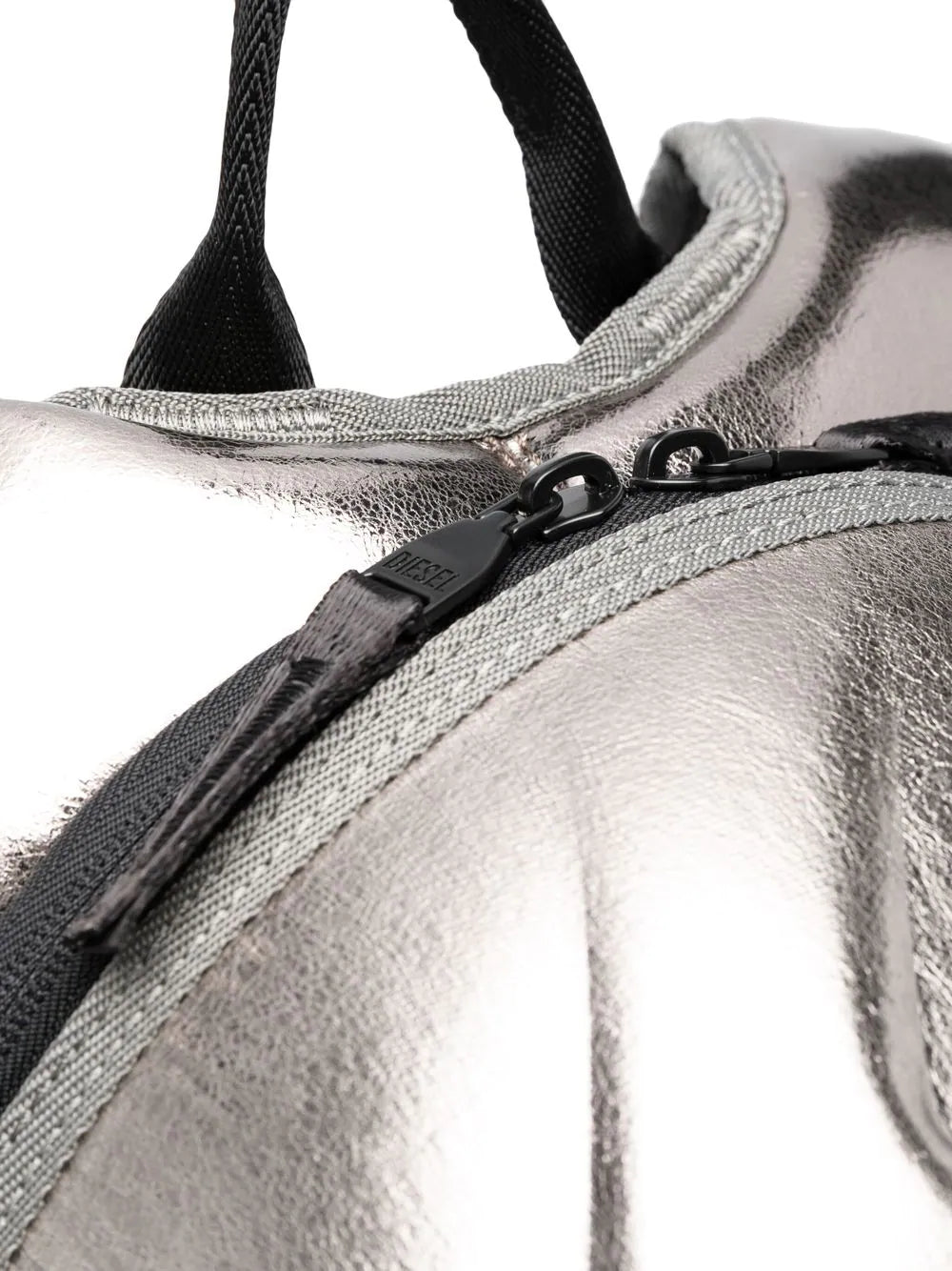 Diesel chrome round backpack