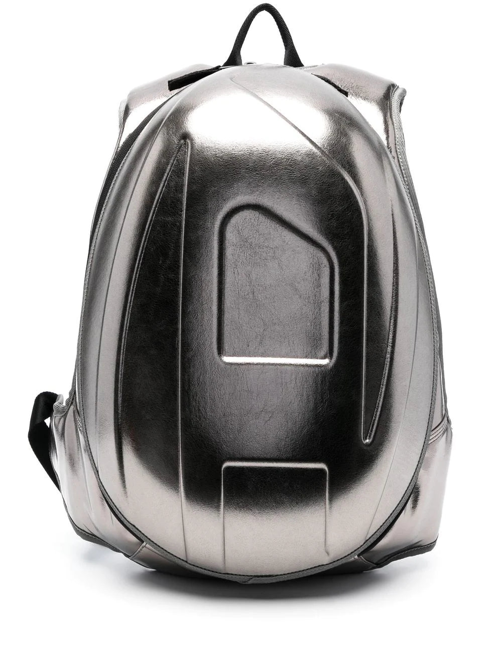 Diesel chrome round backpack