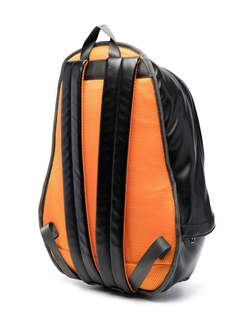 Diesel logo faux-leather backpack