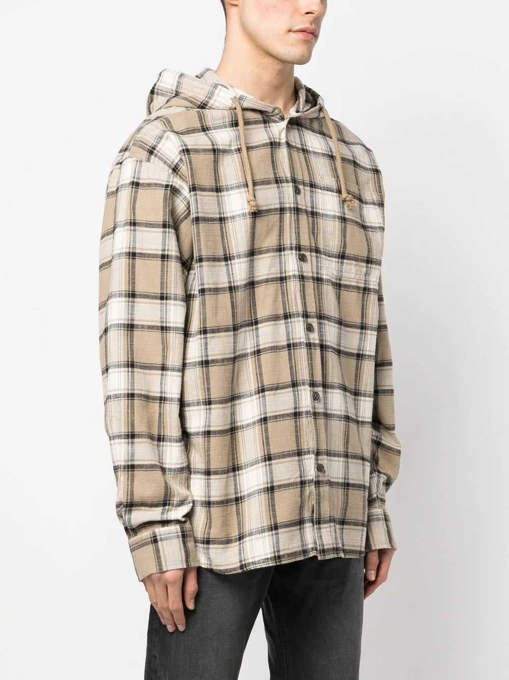 Diesel checked shirt jacket