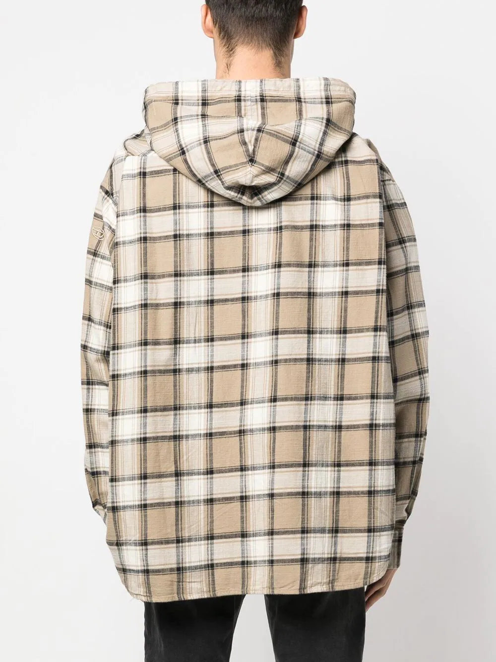 Diesel checked shirt jacket