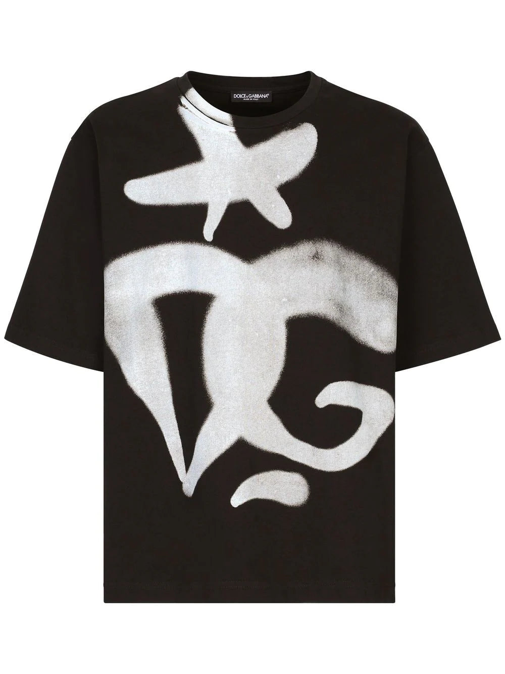 Dolce & gabbana DG graffiti-print boxy T-shirt