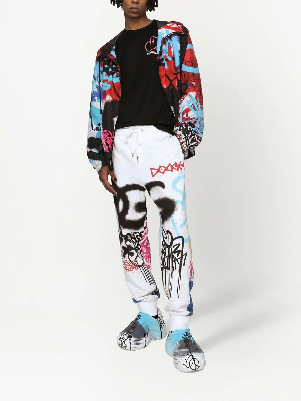 Dolce & gabbana  DG logo-print cotton T-shirt