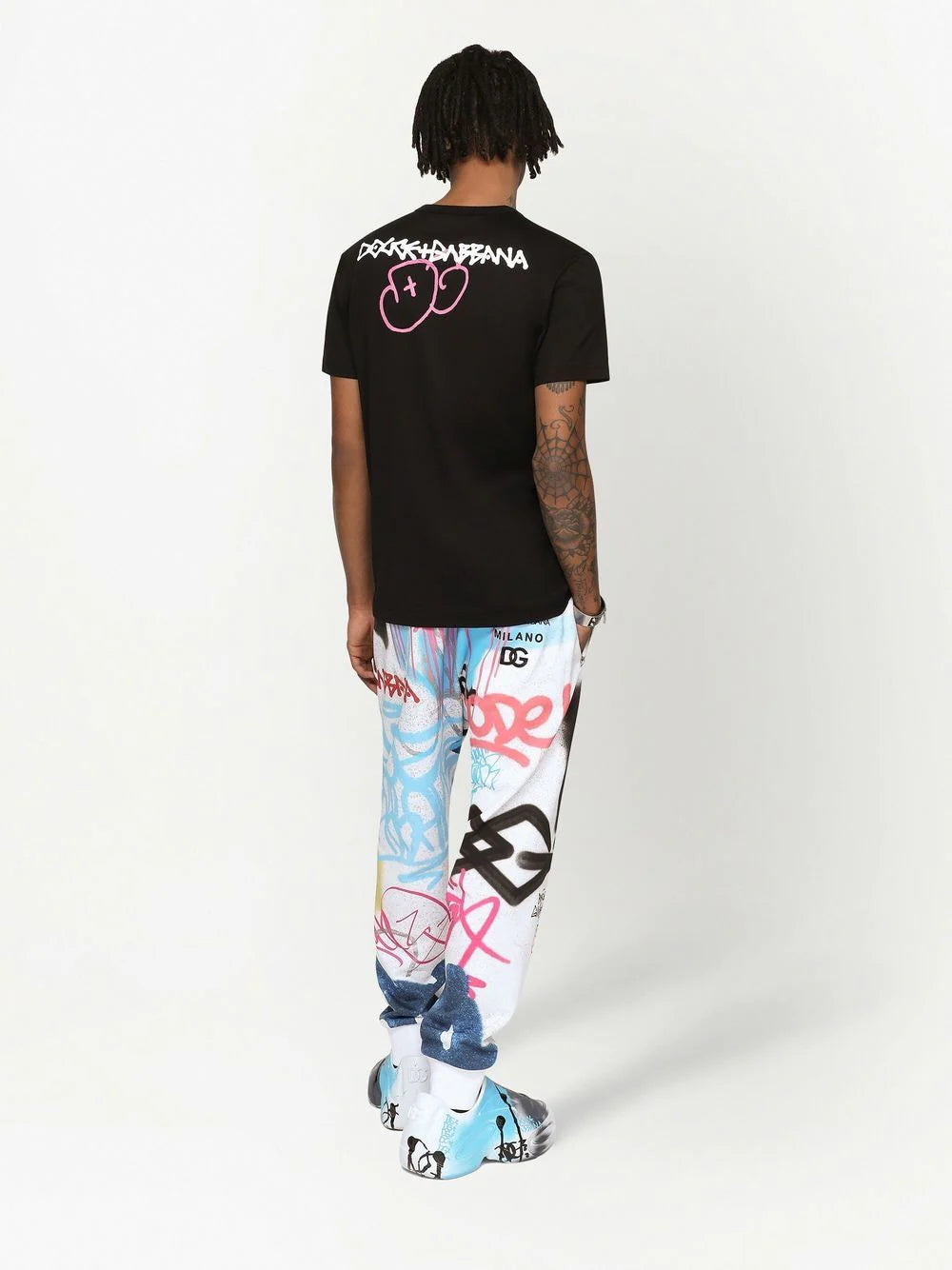 Dolce & gabbana  DG logo-print cotton T-shirt