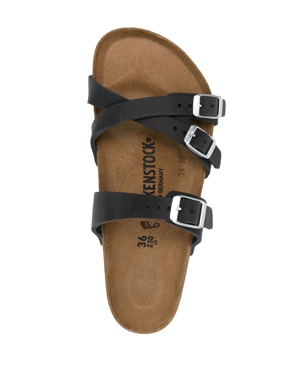 Birkenstock  three buckle slides
