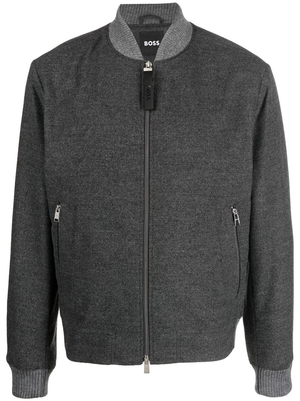 BOSS  zip-up track jacket