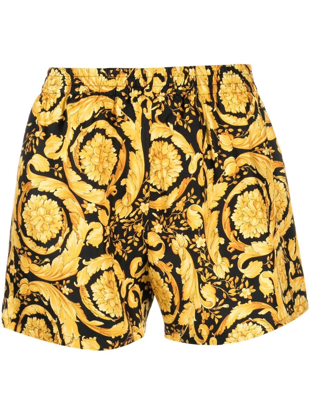 Versace Barocco-print silk boxers