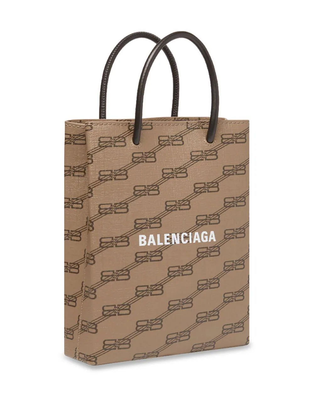 Balenciaga BB monogram-print canvas tote bag