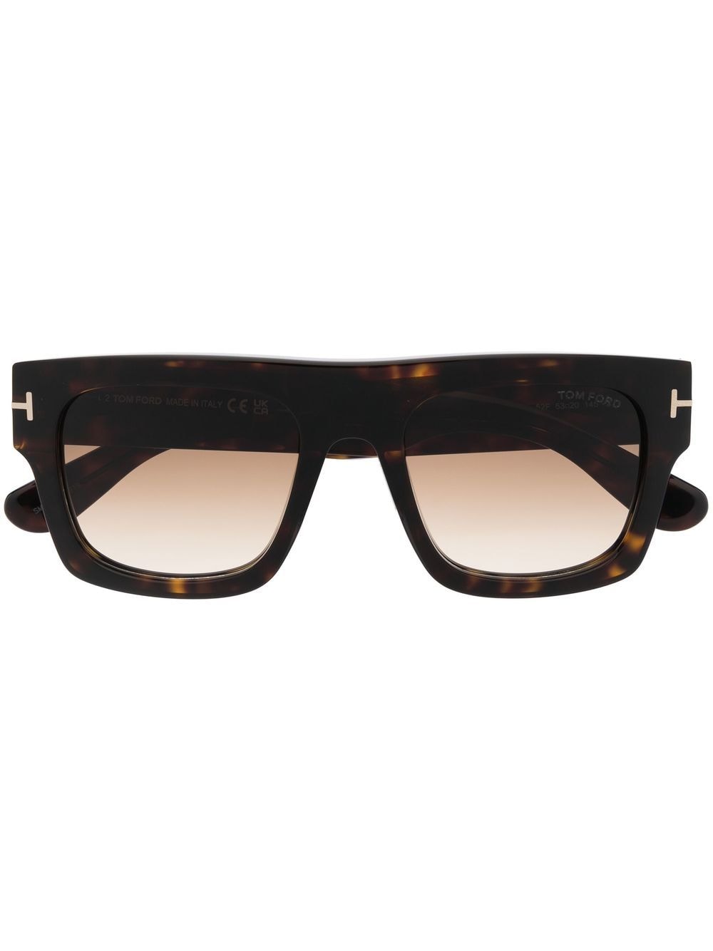 Tom Ford Eyewear tortoiseshell square-frame sunglasses