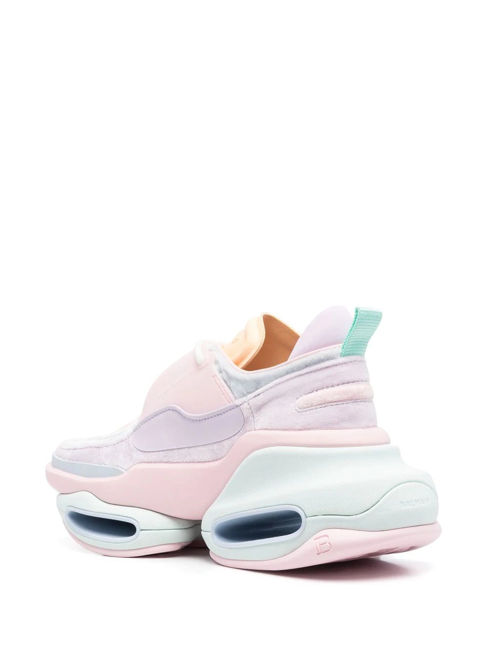 Balmain B-Bold colour-block sneakers