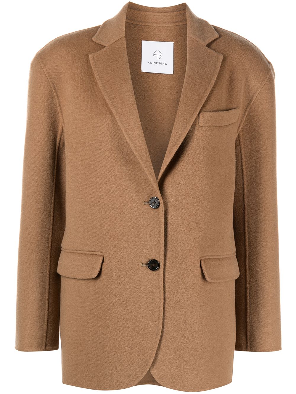 ANINE BING  Quinn single breasted blazer
