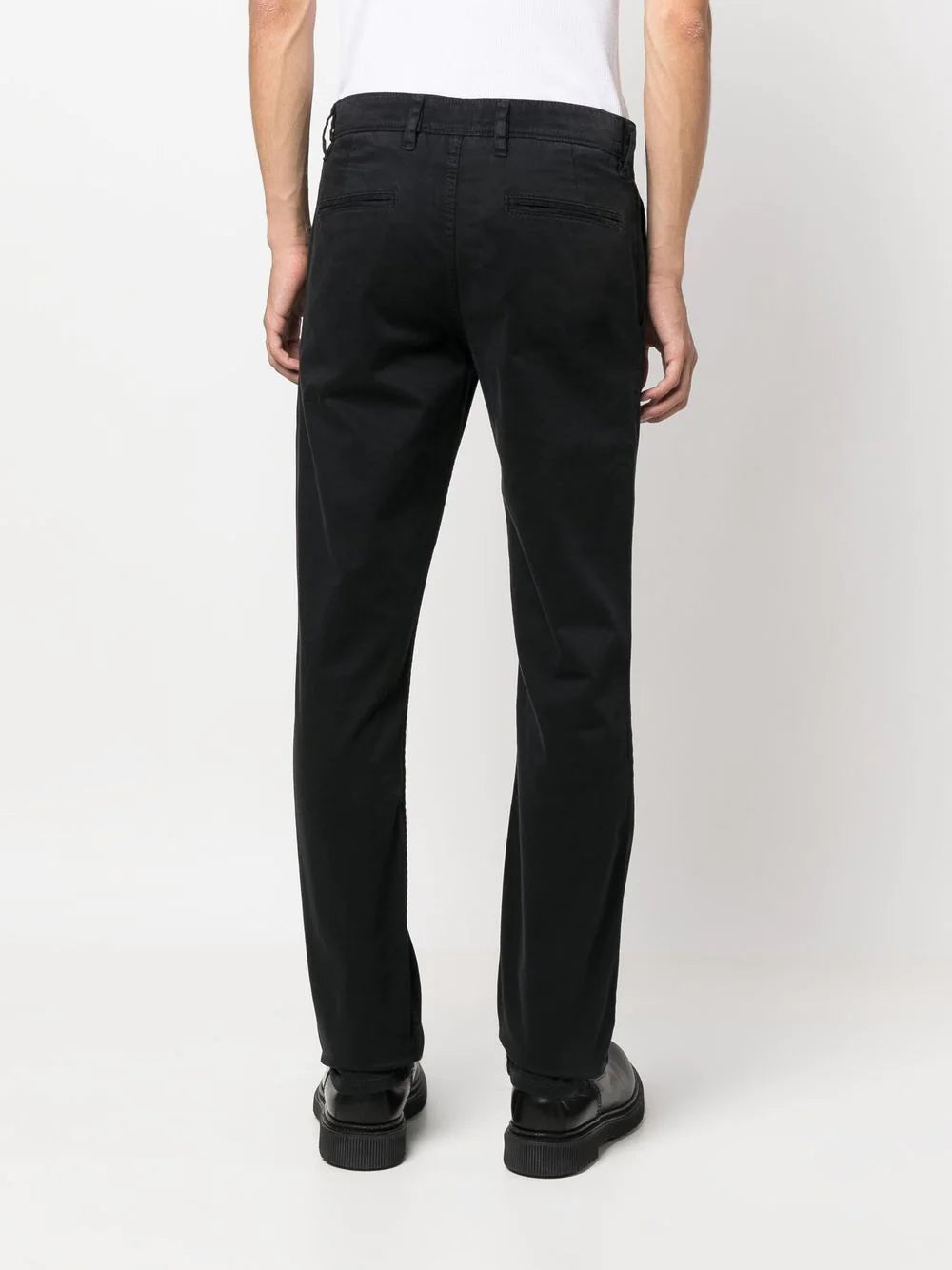 Boss logo-patch slim-fit jeans