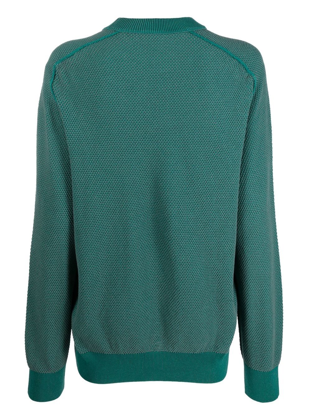 BOSS  textured round-neck jumper