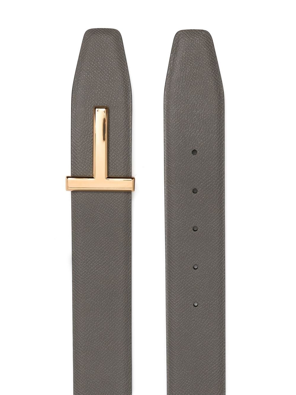 Tom Ford logo-buckle leather belt