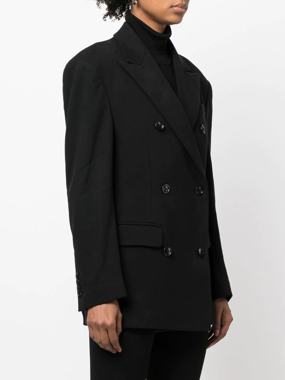 AMIRI  double-breasted cotton blazer