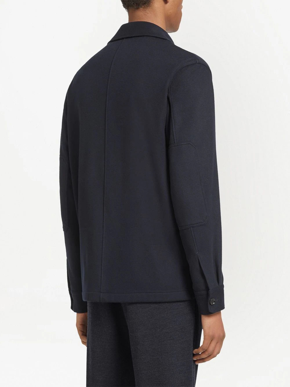 Zegna  12milmil12 wool overshirt