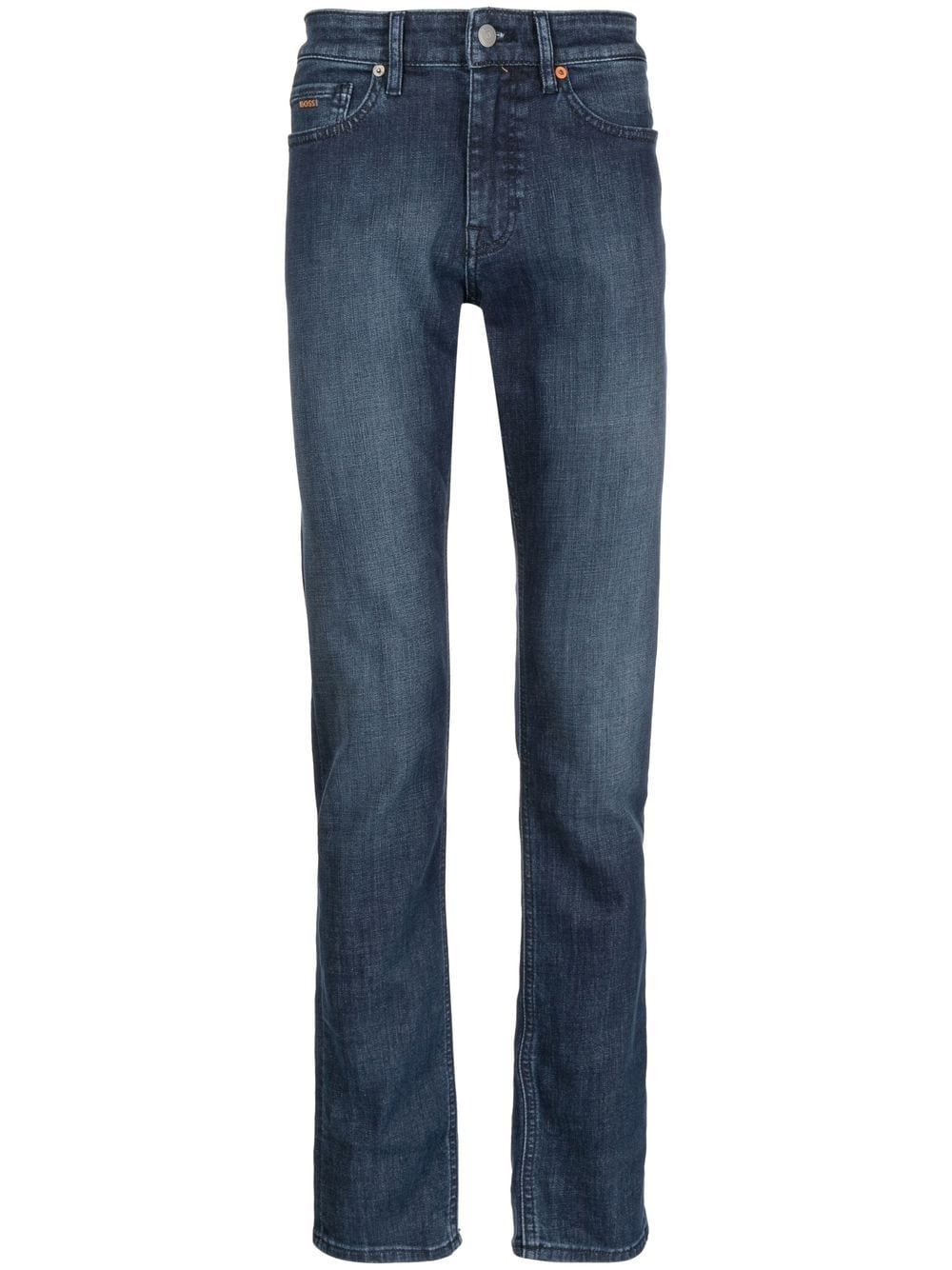 BOSS  low-rise straight-leg jeans