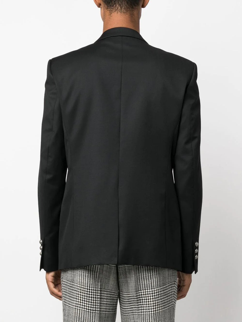 Balmain  button-detailing slim blazer