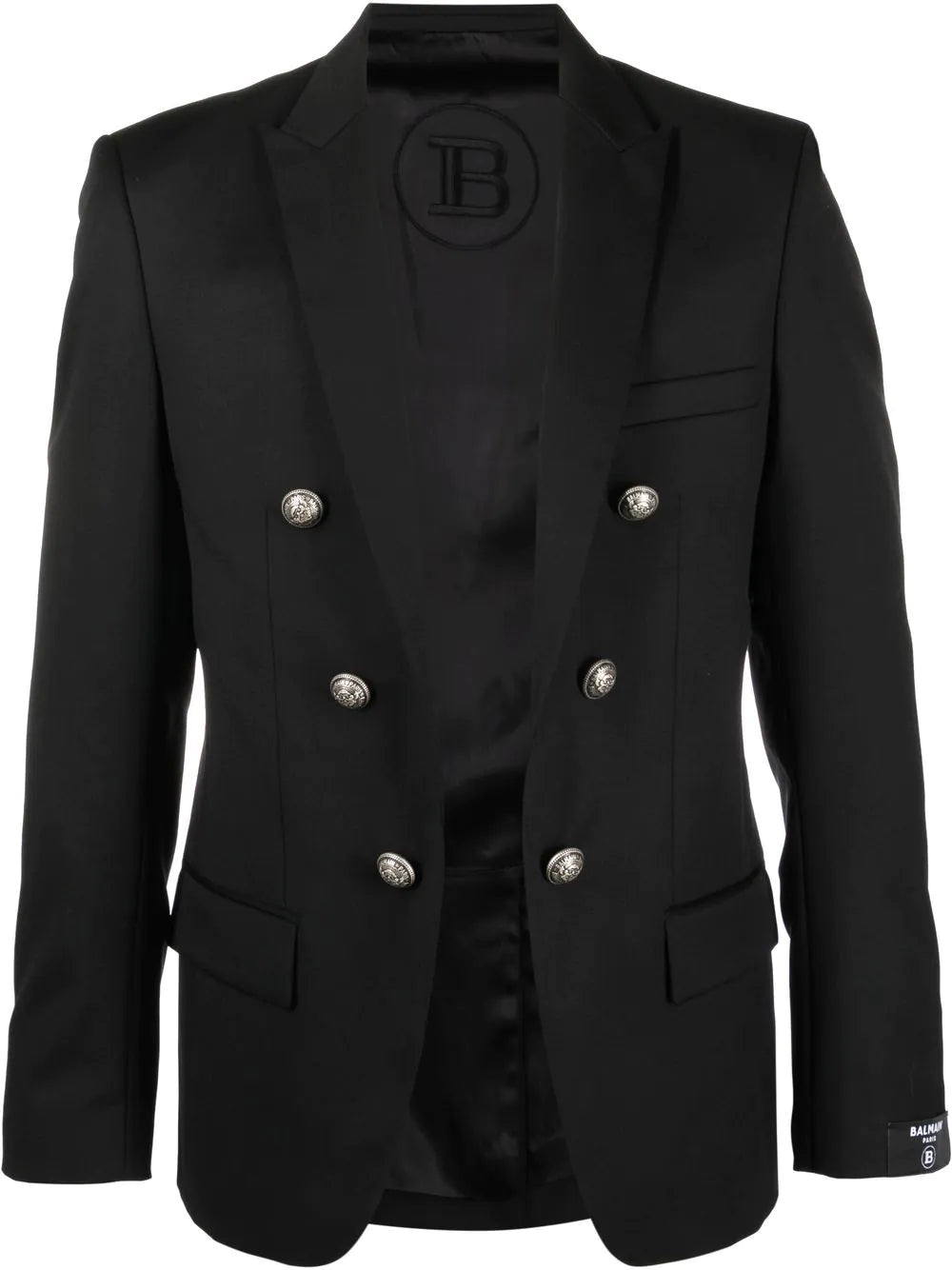 Balmain  button-detailing slim blazer