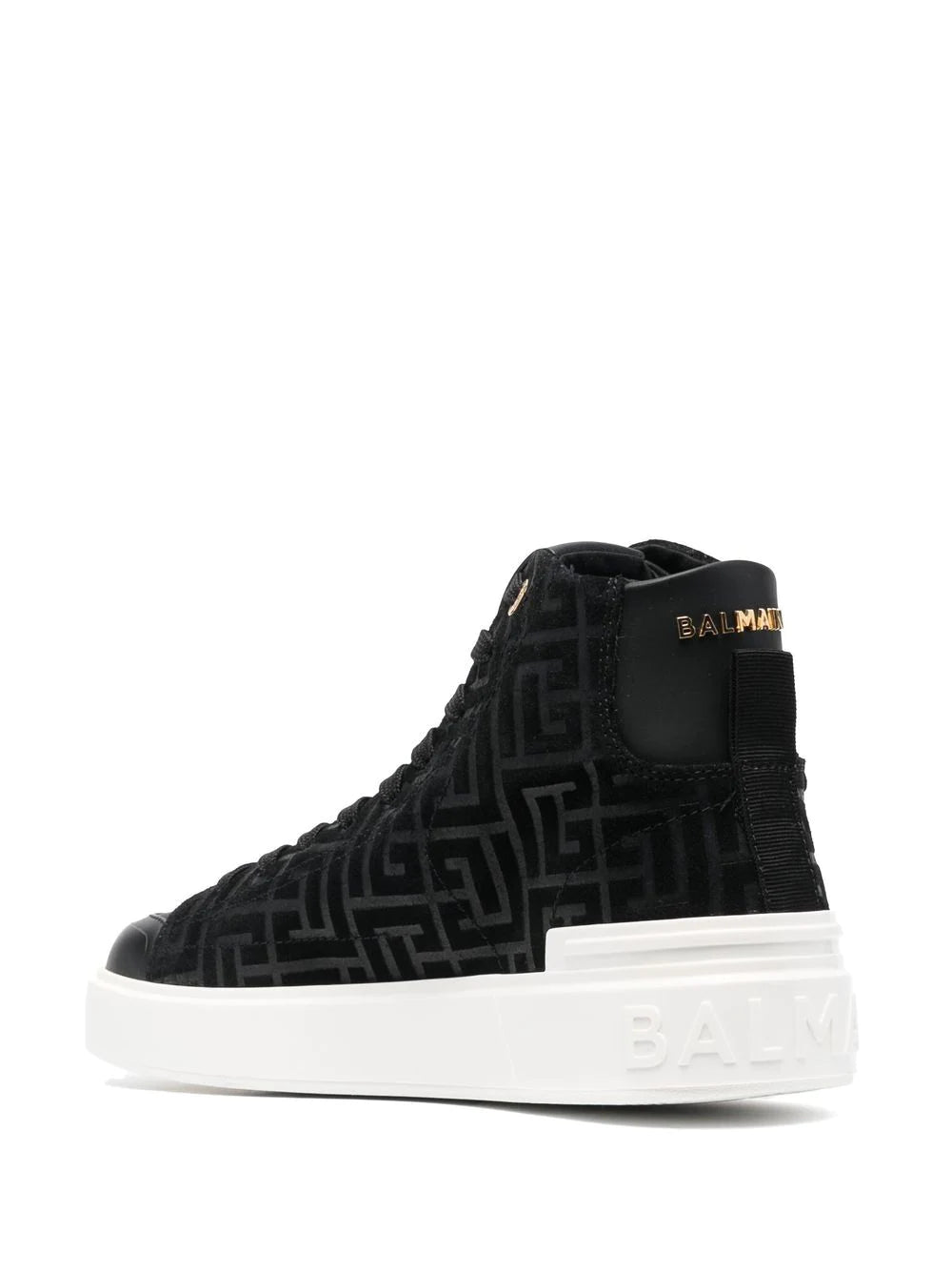 Balmain B-Court high-top sneakers