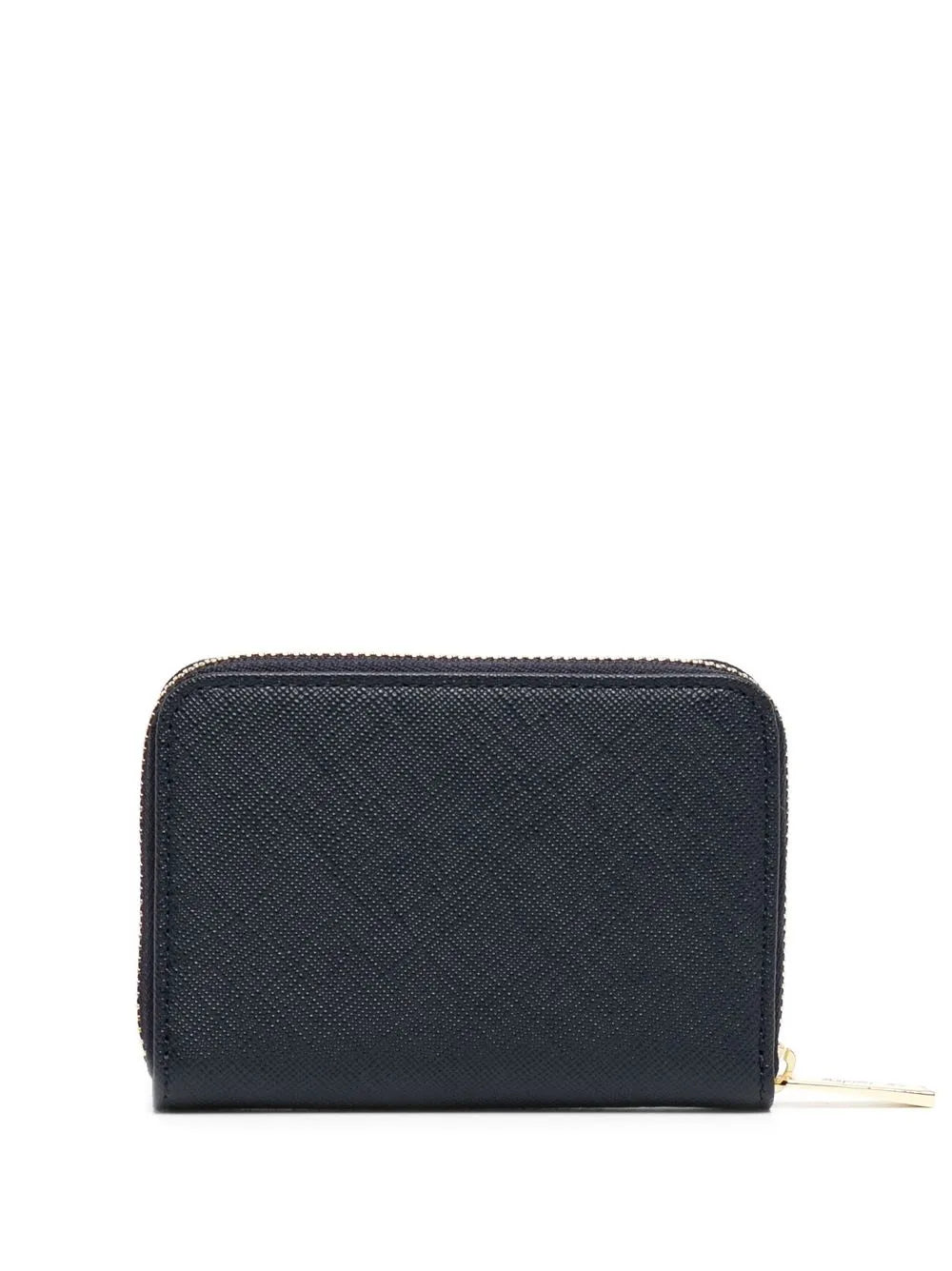 agnès b. logo-plaque leather wallet