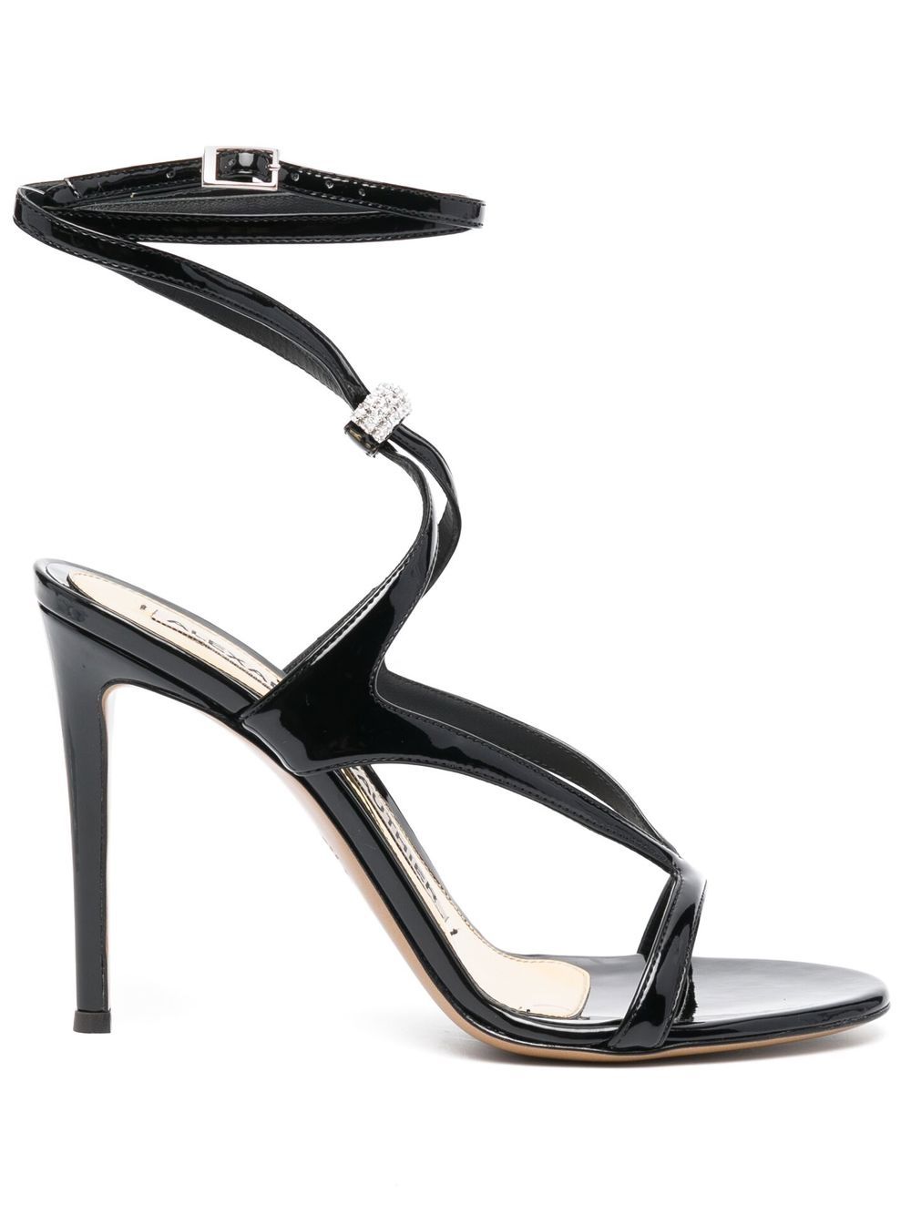 Alexandre Vauthier  crystal-embellished 100mm sandals