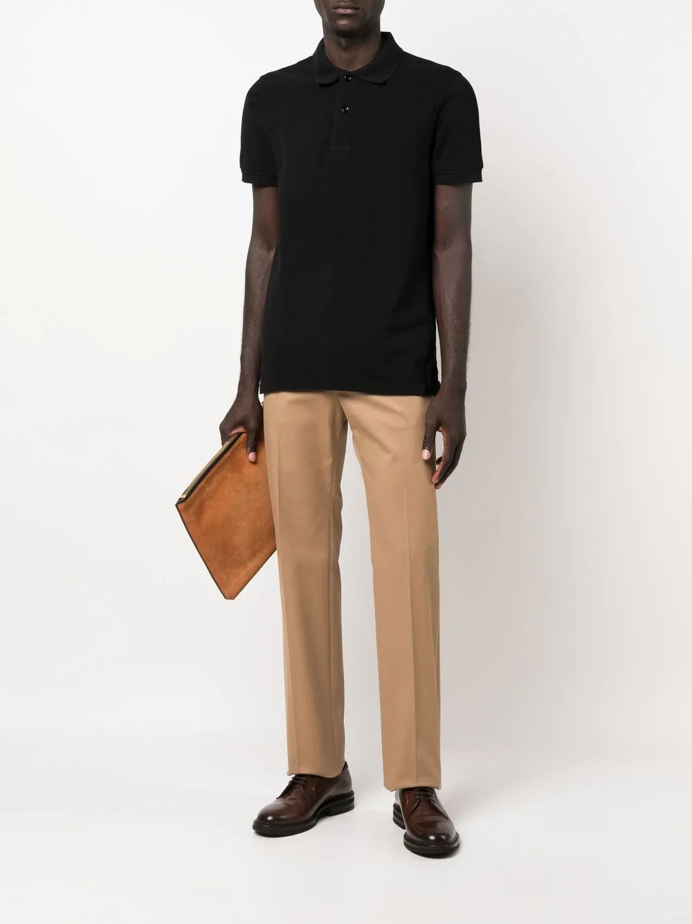 Tom Ford short-sleeve cotton polo shirt