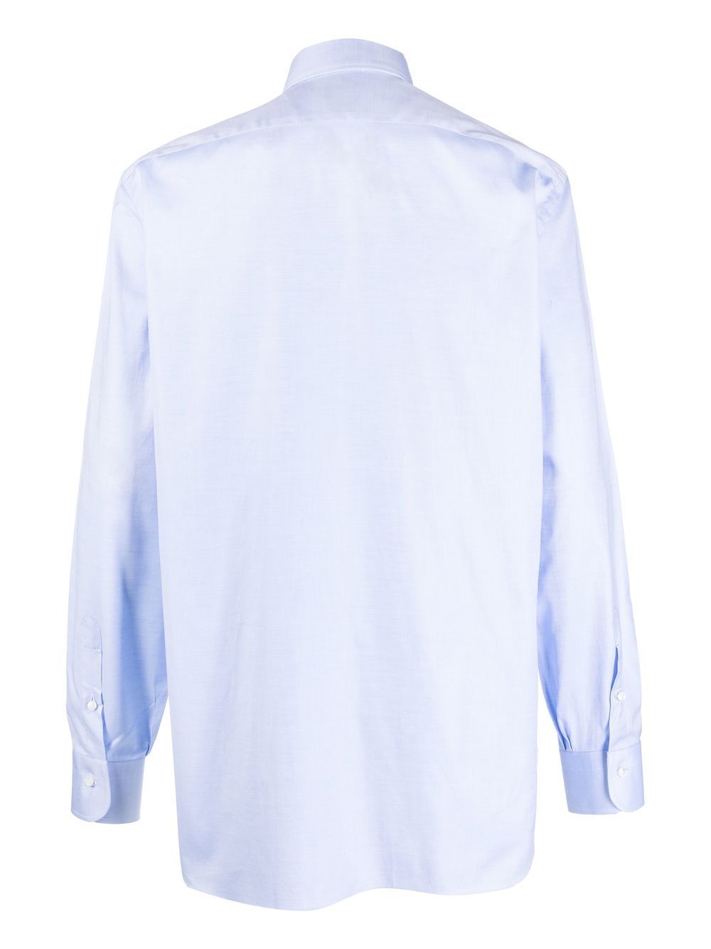 Barba  point-collar cotton shirt