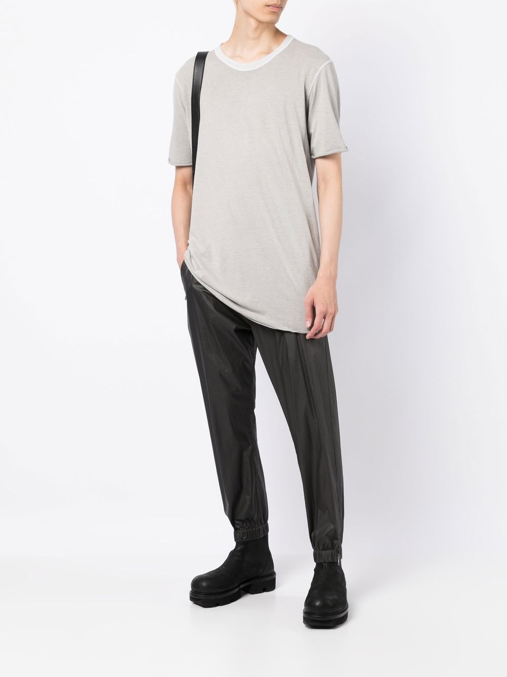 Boris Bidjan Saberi  round-neck cotton T-shirt
