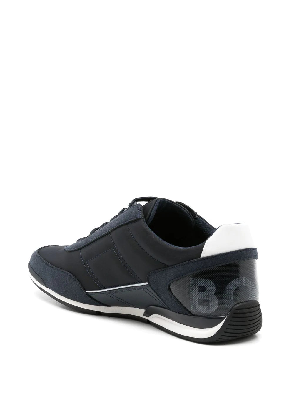 Boss side logo-print detail sneakers
