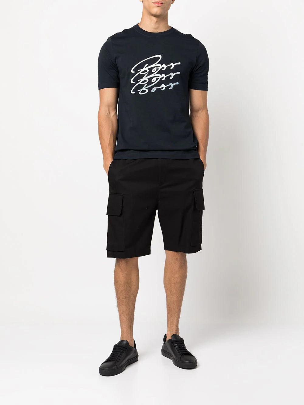 BOSS  Tessler logo-print T-shirt