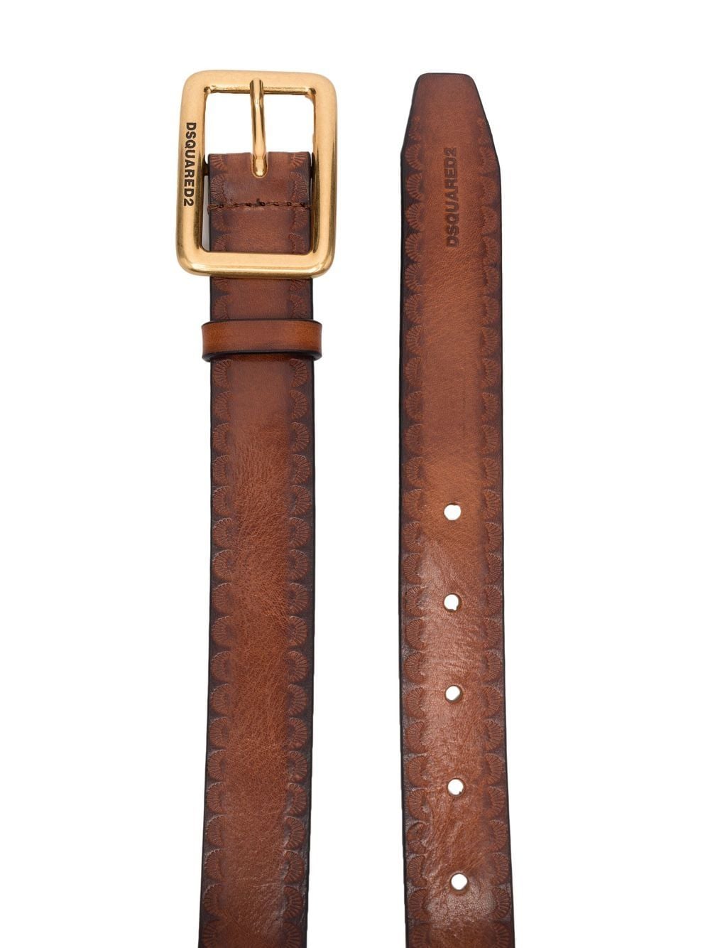 Dsquared2 Palladium leather belt - Image 2