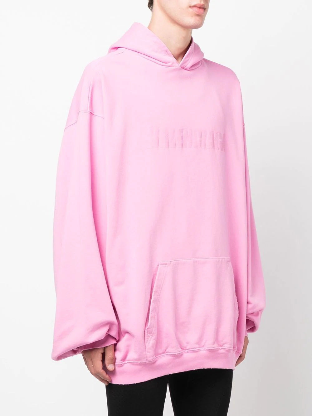 Balenciaga Destroyed cotton hoodie